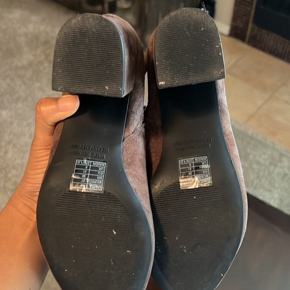 Brown Suede Over the Knee Boots - Picture 2 of 2